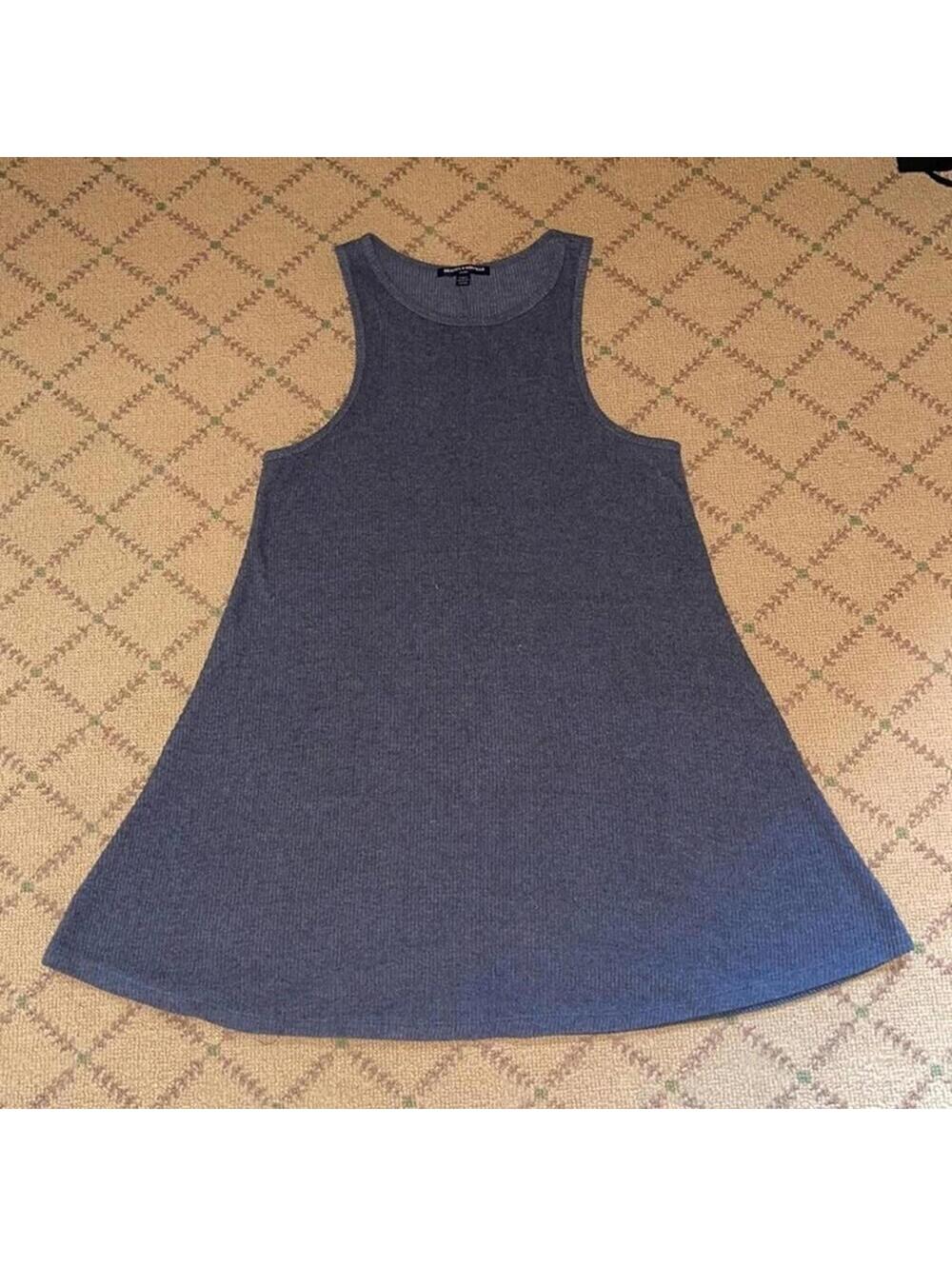 Brandy Melville ribbed knit tank dress S
